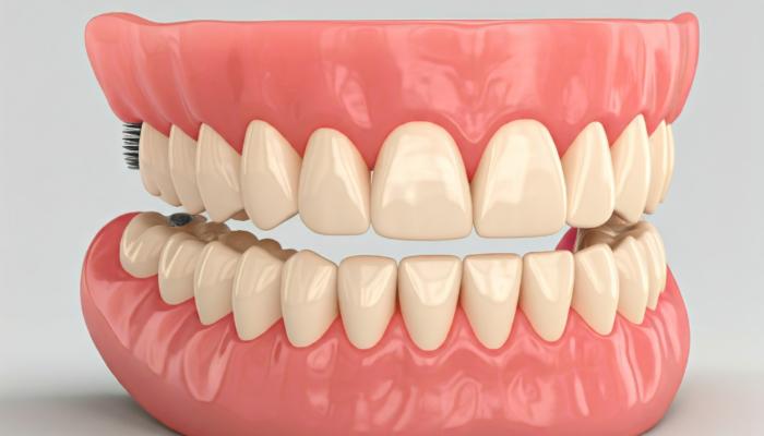 YDS implant retained denture